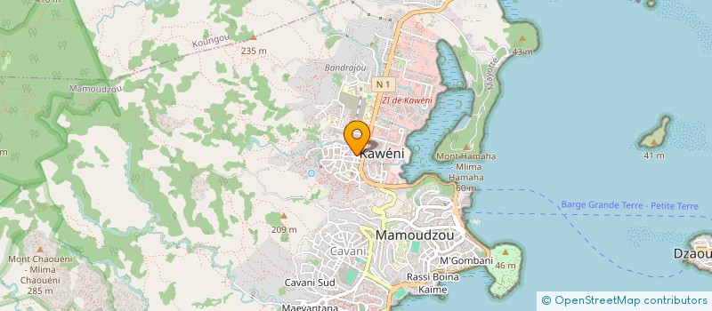 localisation de l'entreprise CYBER PROJECT à MAMOUDZOU