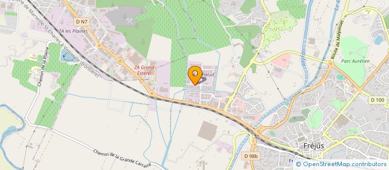 localisation de l'entreprise CYBER QUEST à FREJUS