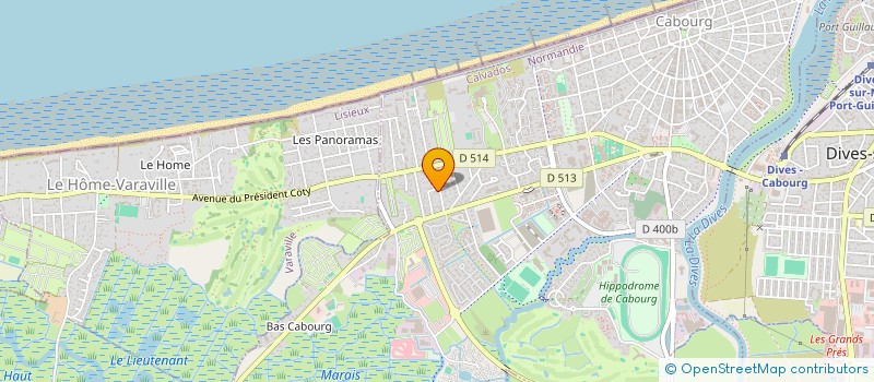localisation de l'entreprise CYBER-RESILIENCE CONSULTING à CABOURG