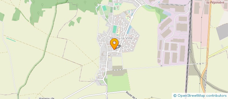 localisation de l'entreprise CYBER S D à MARLY-LA-VILLE