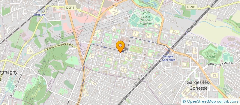 localisation de l'entreprise CYBER SARCELLES à SARCELLES