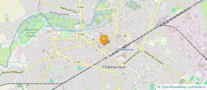 localisation de l'entreprise CYBER STAR à CHATEAUROUX