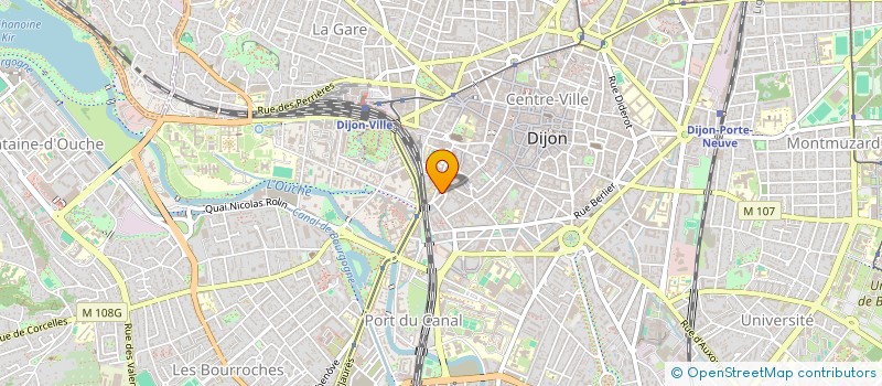 localisation de l'entreprise CYBER STORE à DIJON