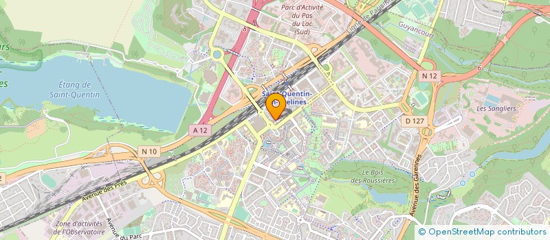 localisation de l'entreprise CYBER SYSTEMS  MONTIGNY-LE-BRETONNEUX