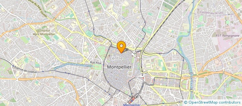 localisation de l'entreprise CYBER T à MONTPELLIER