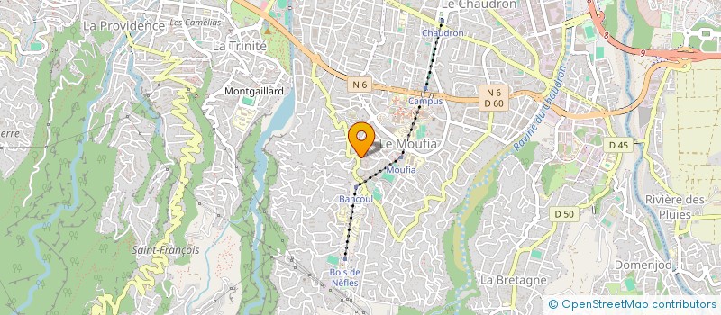 localisation de l'entreprise CYBER TRAVAUX PUBLICS à SAINT-DENIS