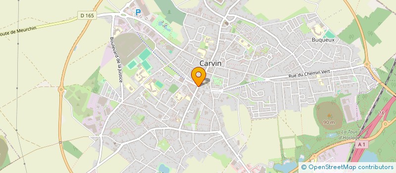 localisation de l'entreprise CYBER VIDEO à CARVIN