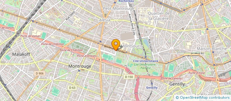 localisation de l'entreprise CYBER VIDEO ORLEANS  PARIS