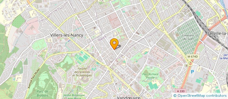 localisation de l'entreprise CYBER4CARE  NANCY