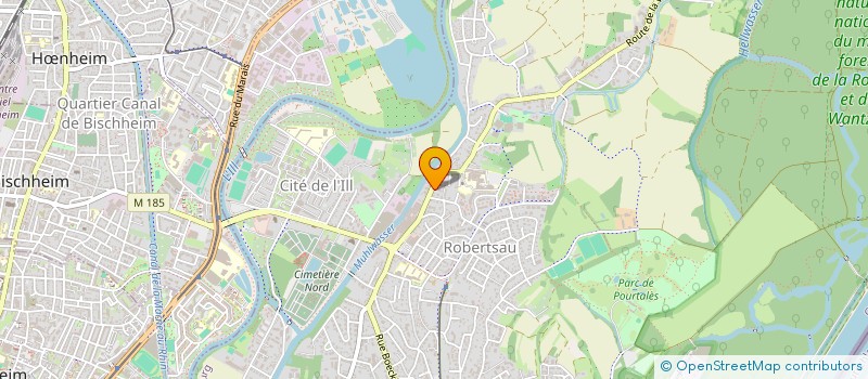localisation de l'entreprise CYBERAI FRANCE à STRASBOURG