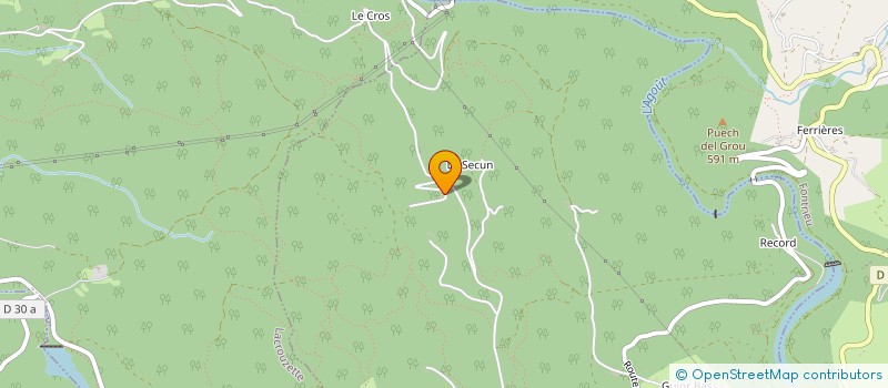 localisation de l'entreprise CYBERAMAC  LE BEZ