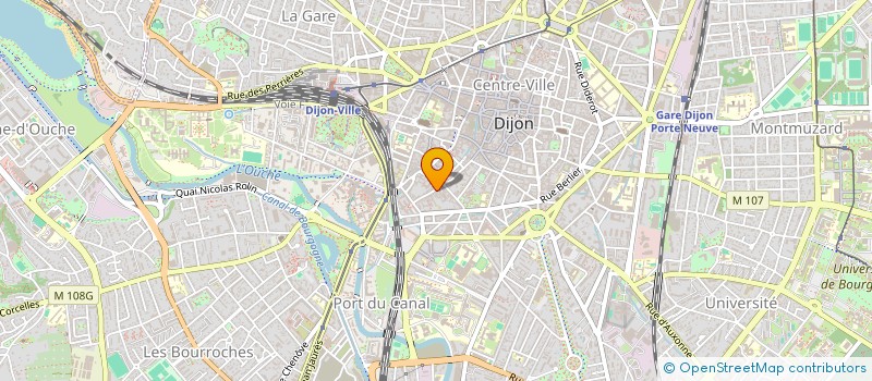 localisation de l'entreprise CYBERBISEY à DIJON
