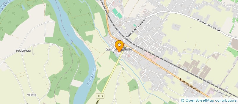 localisation de l'entreprise CYBERBUS EXPERIENCE  SAINTE-BAZEILLE