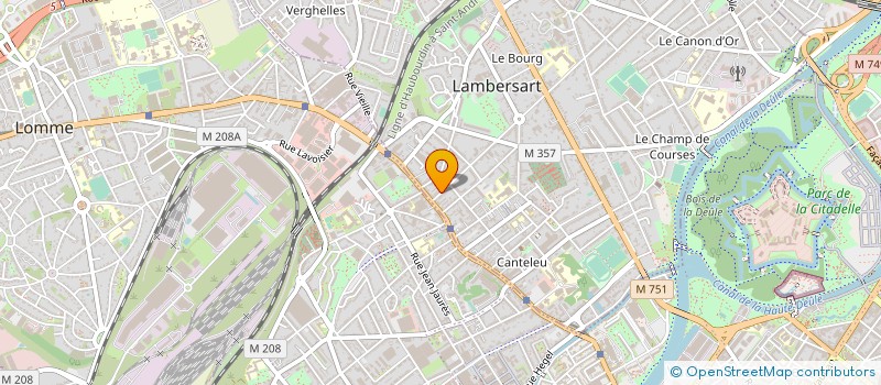 localisation de l'entreprise CYBERCLASH à LAMBERSART