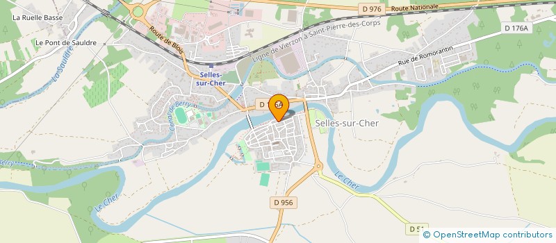 localisation de l'entreprise CYBERCOM SOLUTIONS  SELLES-SUR-CHER