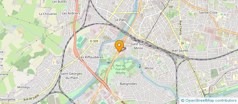 localisation de l'entreprise CYBERDATSAFE  LE MANS