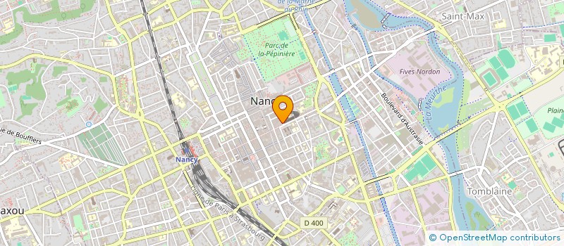 localisation de l'entreprise CYBERDRINK à NANCY