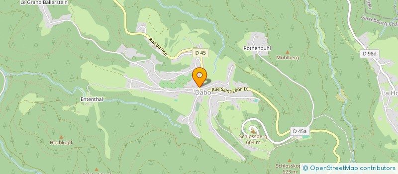 localisation de l'entreprise CYBERFLECH  DABO