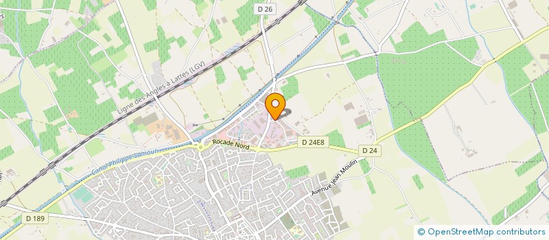 localisation de l'entreprise CYBERIA à MAUGUIO