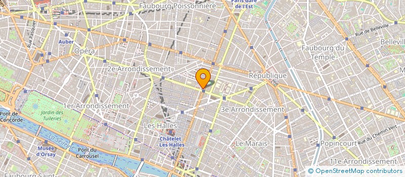 localisation de l'entreprise CYBERINTERIM  PARIS