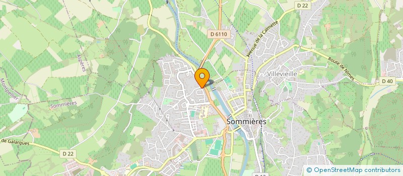 localisation de l'entreprise CYBERIZE  SOMMIERES