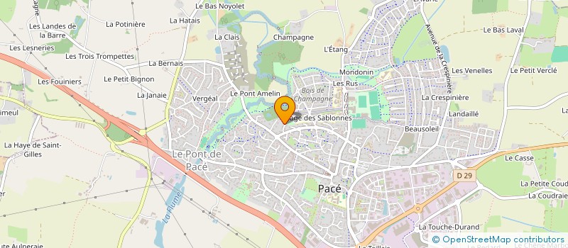localisation de l'entreprise CYBERLABZ à PACE