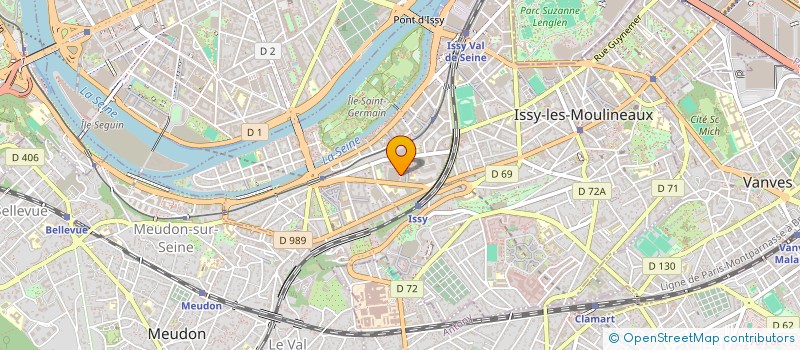 localisation de l'entreprise CYBERLINGO SECURITY à ISSY-LES-MOULINEAUX
