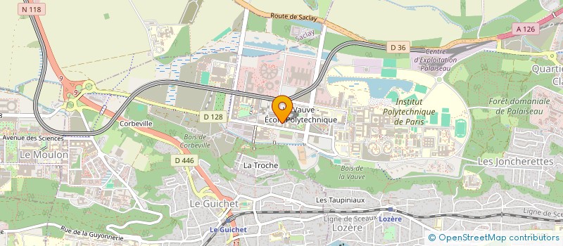 localisation de l'entreprise CYBERLINK SOLUTIONS à PALAISEAU