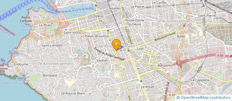 localisation de l'entreprise CYBERMANIA BUREAUTIQUE à MARSEILLE