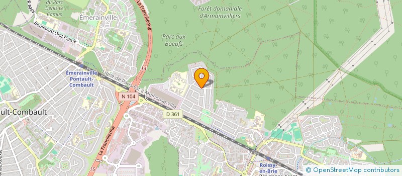 localisation de l'entreprise CYBERMARSHAL  ROISSY-EN-BRIE