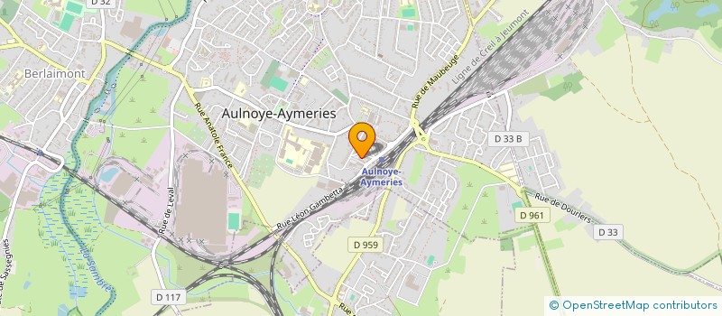 localisation de l'entreprise CYBERNET à AULNOYE-AYMERIES