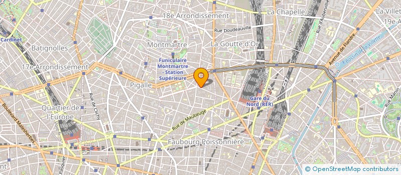 localisation de l'entreprise CYBERNET.COM à PARIS