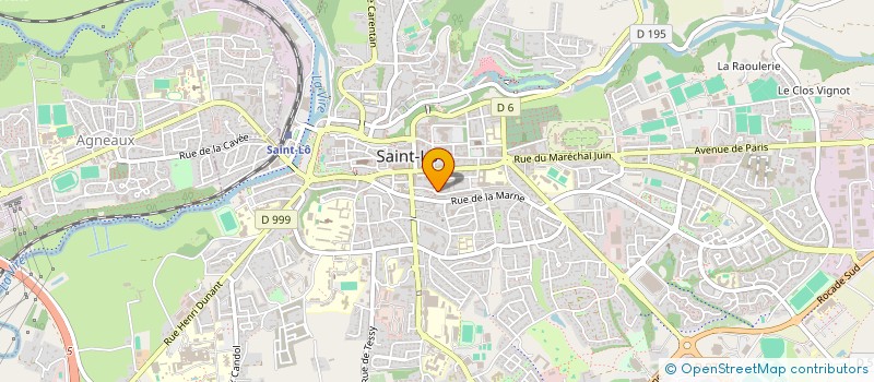 localisation de l'entreprise CYBERNET KINGPHONE à SAINT-LO