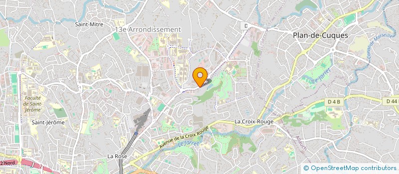 localisation de l'entreprise CYBERNETIX MICROELECTRONICS à MARSEILLE