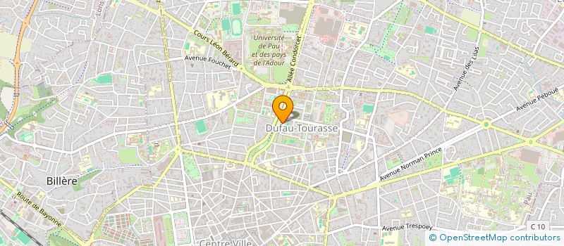 localisation de l'entreprise CYBERPHIL à PAU