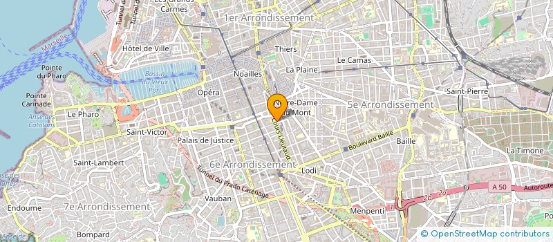 localisation de l'entreprise CYBERPHONE  MARSEILLE