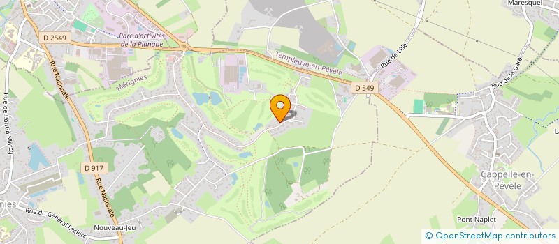 localisation de l'entreprise CYBERROD  MERIGNIES