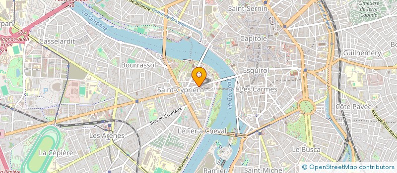 localisation de l'entreprise CYBERSAND à TOULOUSE