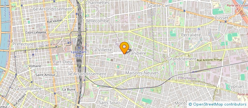 localisation de l'entreprise CYBERSECURITY BUSINESS SCHOOL à LYON