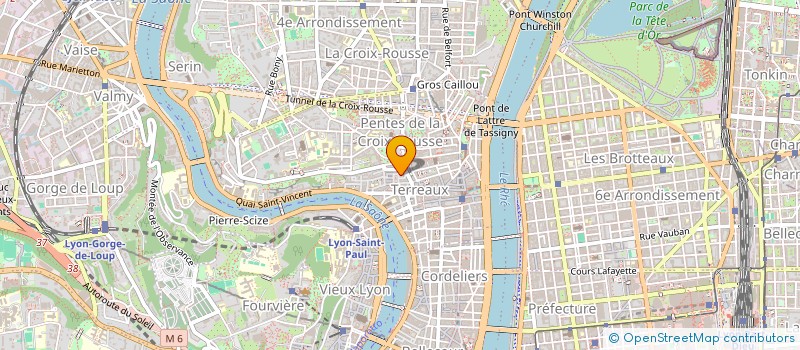 localisation de l'entreprise CYBERSISTAS à LYON