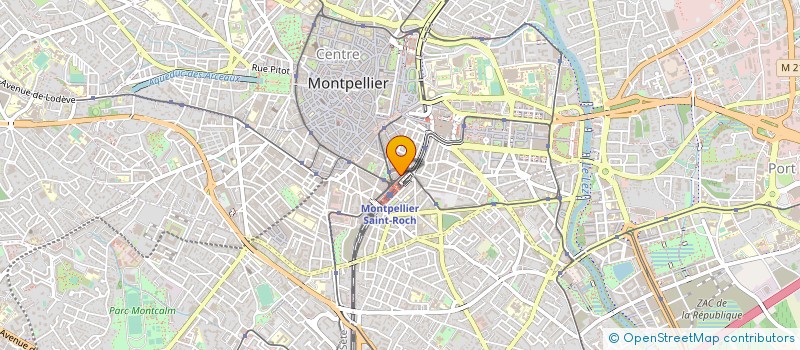localisation de l'entreprise CYBERSTADE à MONTPELLIER