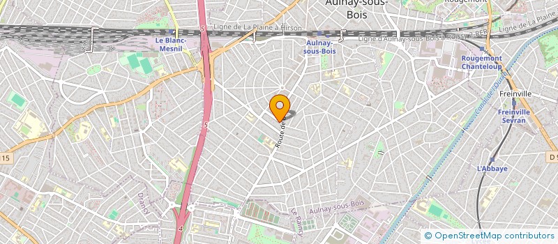 localisation de l'entreprise CYBERTECH à AULNAY-SOUS-BOIS