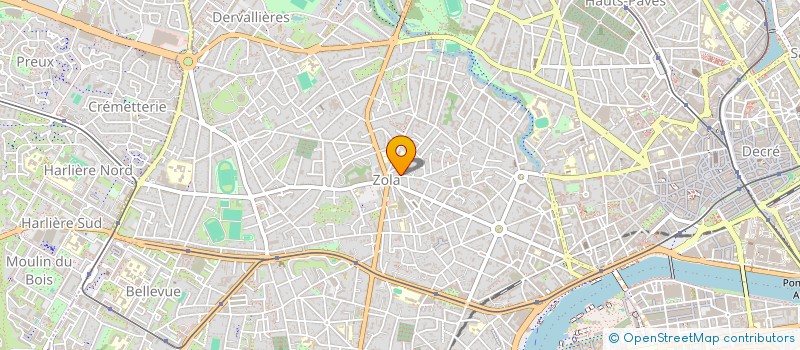 localisation de l'entreprise CYBERWORKS à NANTES