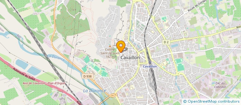 localisation de l'entreprise CYBERZONE à CAVAILLON