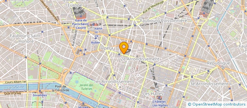 localisation de l'entreprise CYBIKO à PARIS