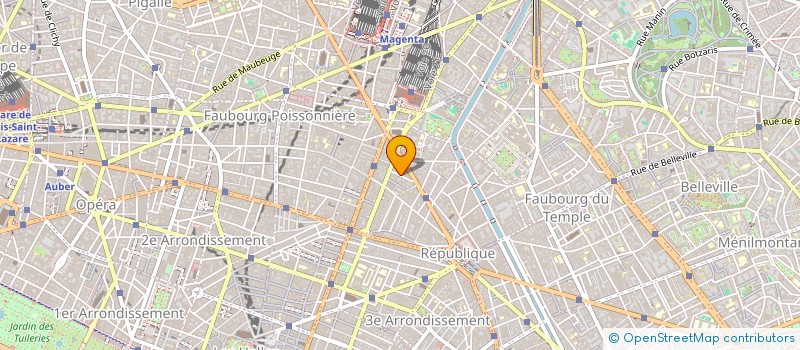 localisation de l'entreprise CYBLE MARKETING  PARIS