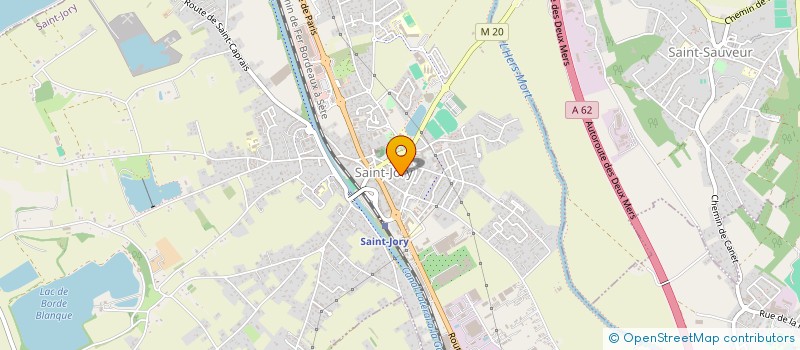 localisation de l'entreprise CYC LOGISTIQUE & LOCATION à ST JORY