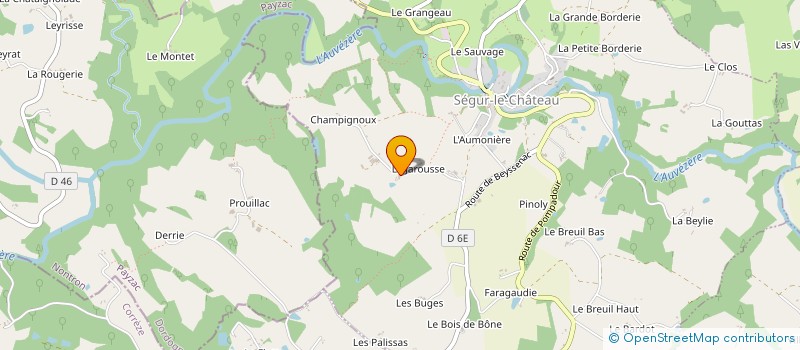 localisation de l'entreprise CYCAB  LE LION-D'ANGERS