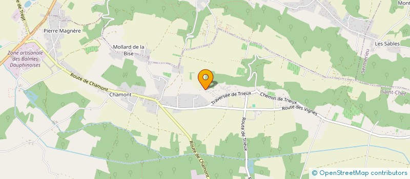 localisation de l'entreprise CYCAJELY  SAINT-CHEF