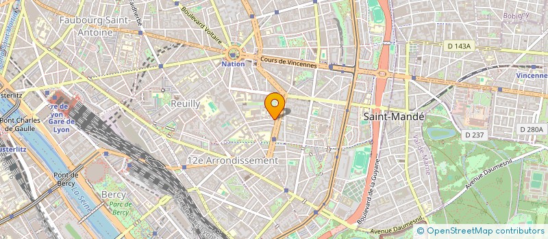 localisation de l'entreprise CYCAS CONSULTING  PARIS